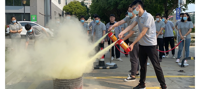 捌斗新材科技開(kāi)展消防應(yīng)急演練